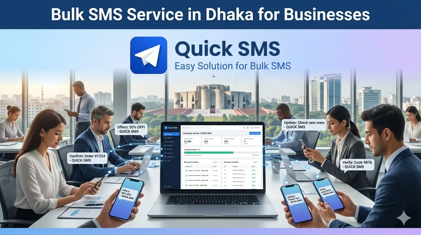 Bulk SMS Service in Dhaka for Businesses
